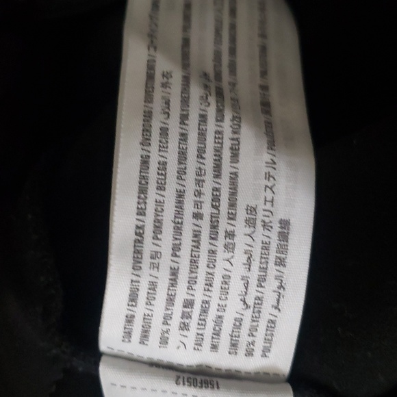 Abercrombie and Fitch The 90s Curve Love Ultra High Rise Vegan Leather Pant Blk - Picture 14 of 17